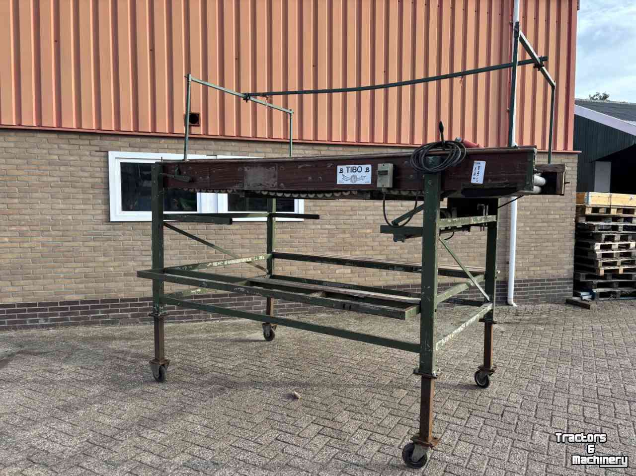 Verleseeinheit  Tibo Blokker, rollenleestafel, leestafel, leesunit