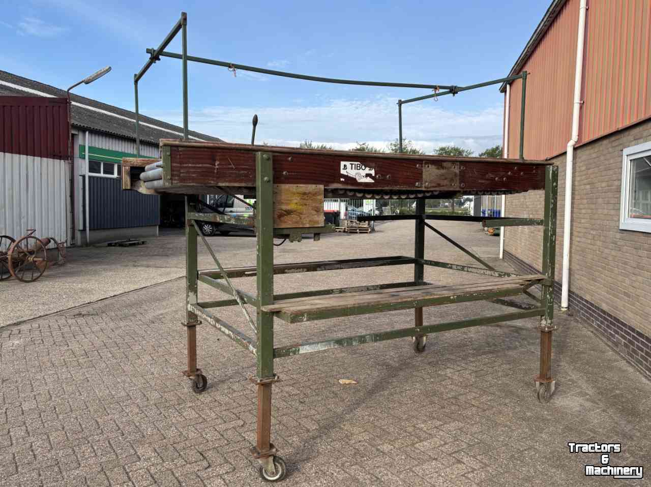 Verleseeinheit  Tibo Blokker, rollenleestafel, leestafel, leesunit