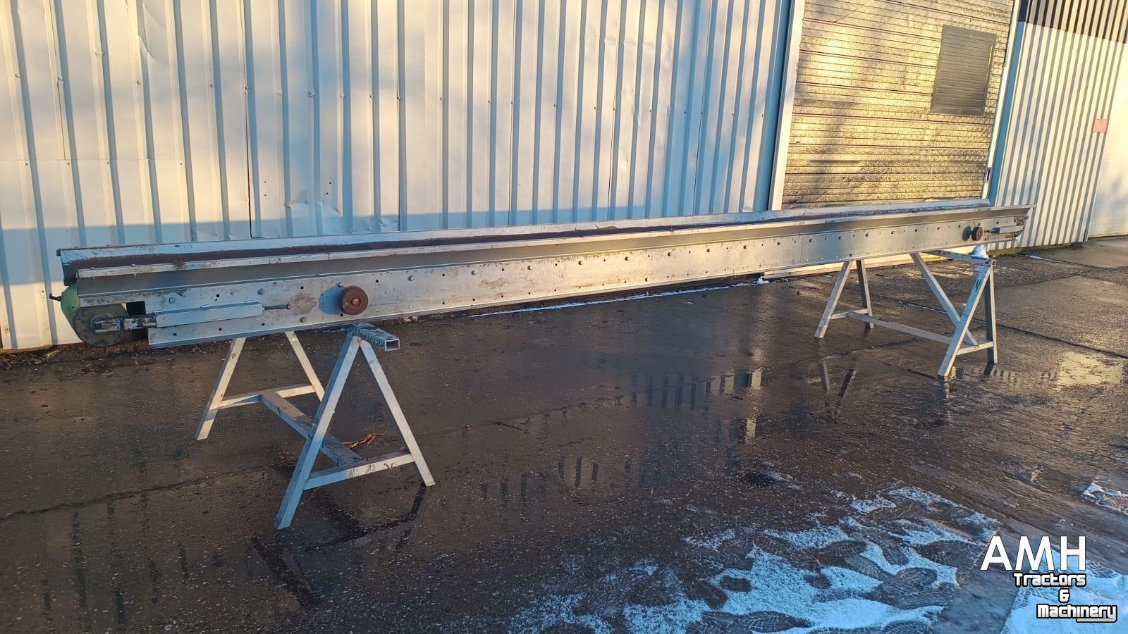 Förderband  onbekend / unknown 6680 X 300 TRANSPORTBAND VLAKKE BAND FLAT BELT CONVEYOR BELT FLACHBAND FÖRDERBAND
