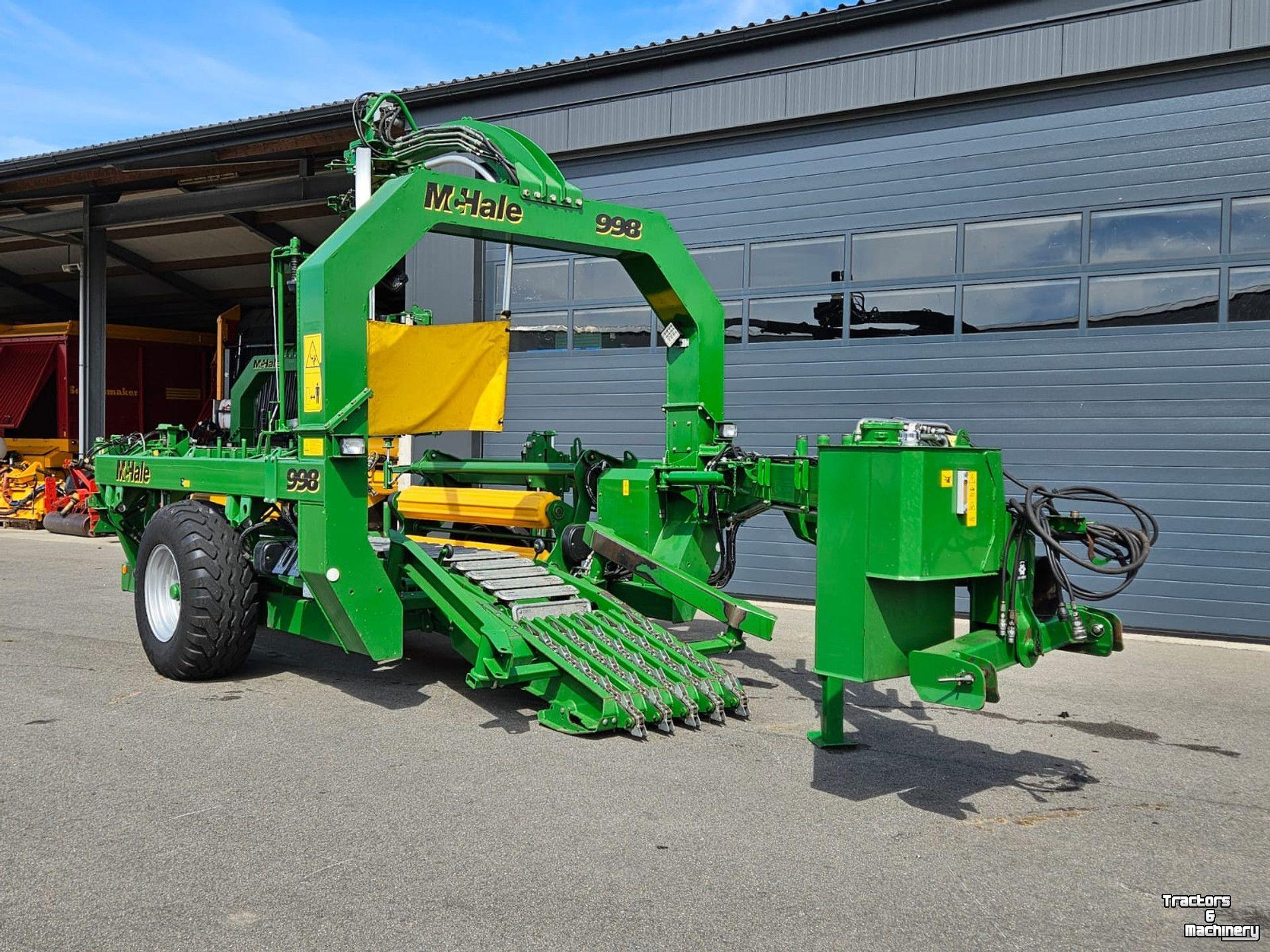 Ballenwickelmaschine McHale 998 balenwikkelmachine