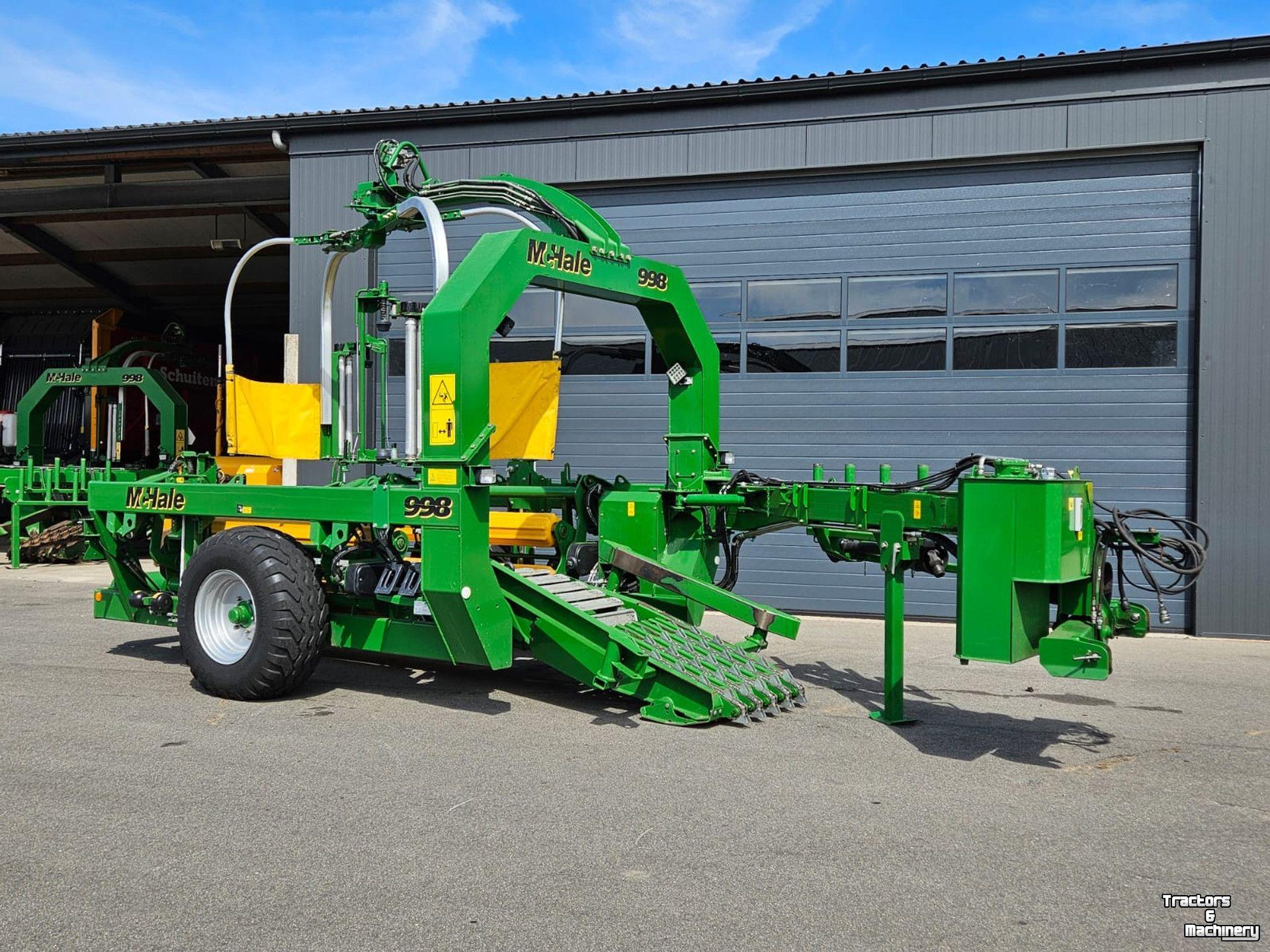 Ballenwickelmaschine McHale 998 balenwikkelmachine