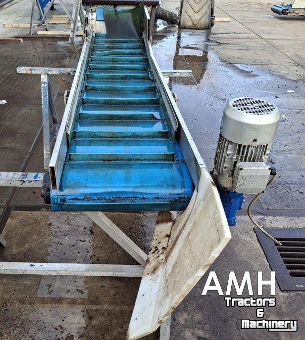 Steigförderband  2700X530 OPVOERBAND ELEVATORBAND ELEVATOR BELT FÖRDERBAND STEIGBAND