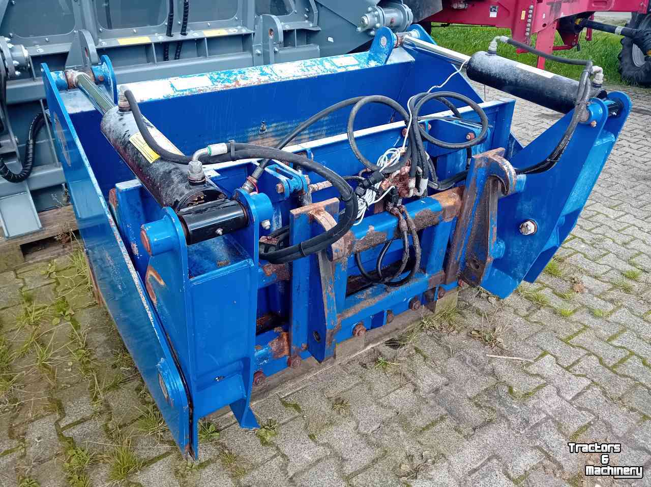 Silageschneidezange AP NP 1600 HA-IB Kuilhapper met afschuiver en inzetbak