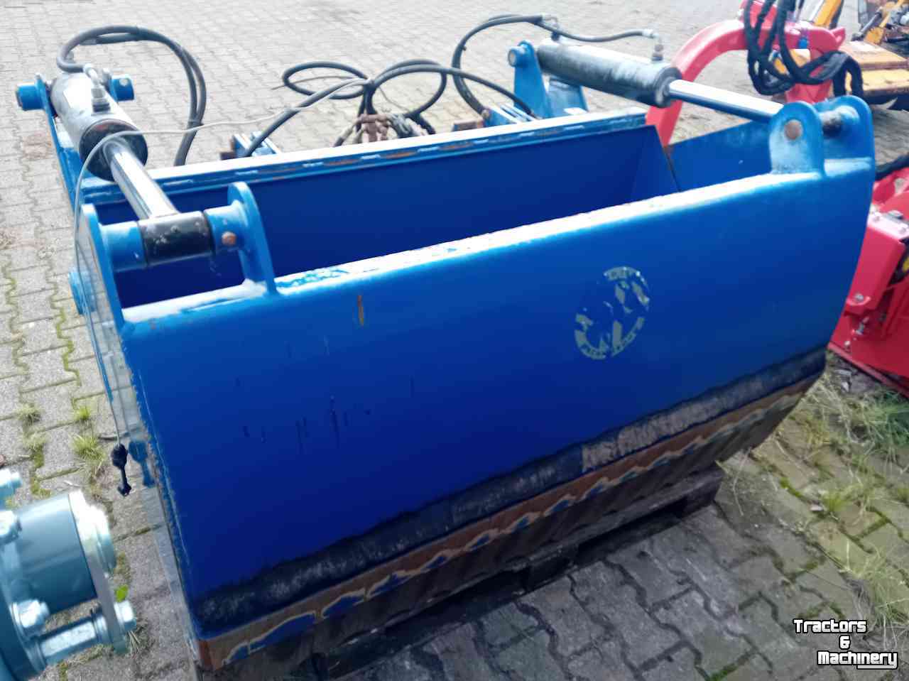 Silageschneidezange AP NP 1600 HA-IB Kuilhapper met afschuiver en inzetbak
