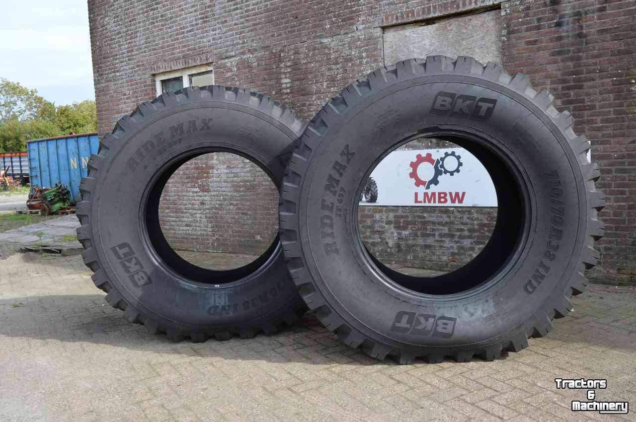 Räder, Reifen, Felgen & Distanzringe BKT ridemax 697 710/70r38 90%