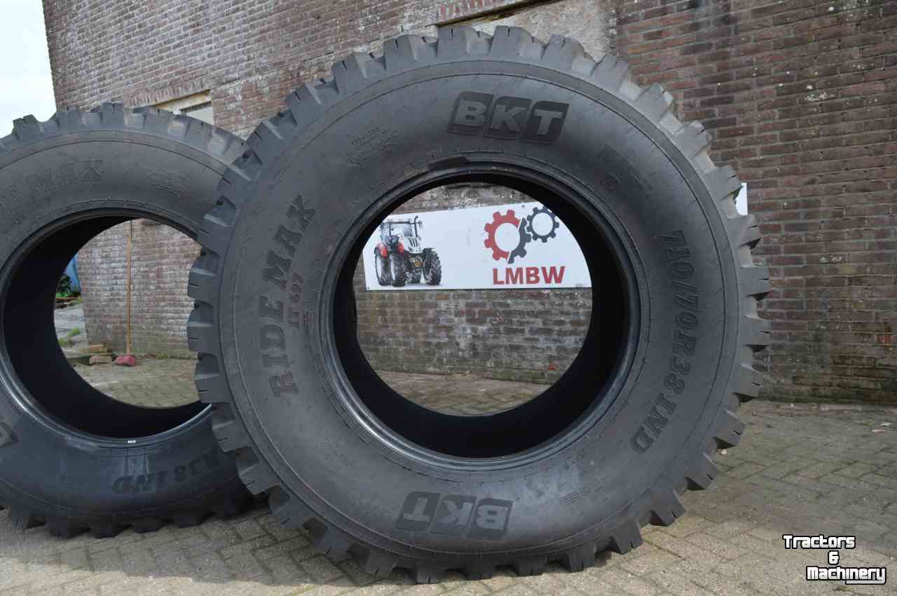 Räder, Reifen, Felgen & Distanzringe BKT ridemax 697 710/70r38 90%