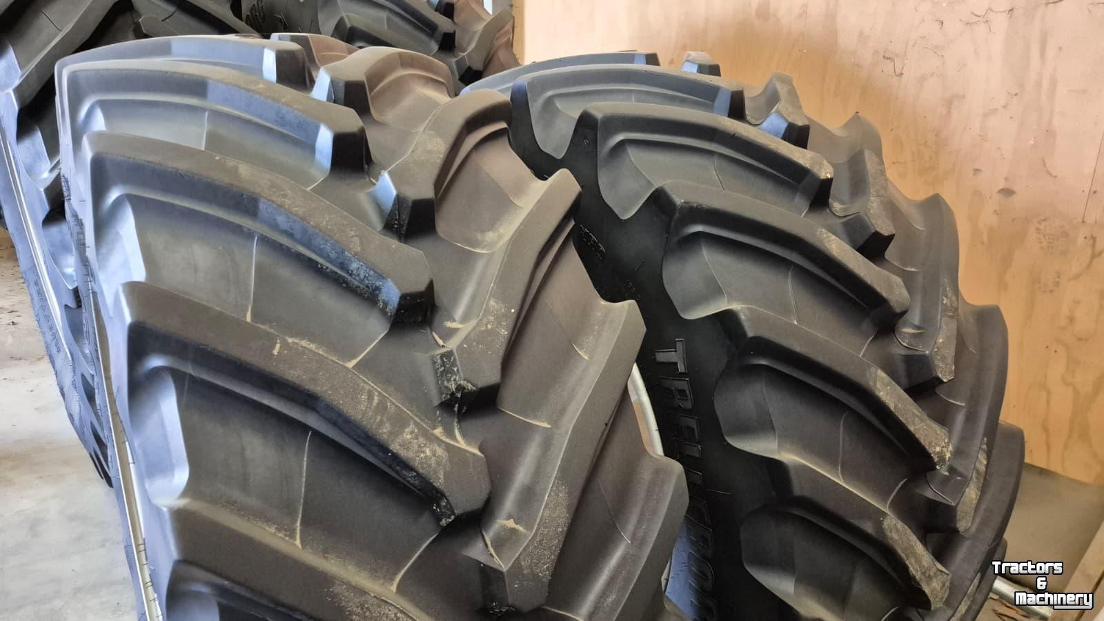 Räder, Reifen, Felgen & Distanzringe  Trelleborg 750/70R44 + 650/60R38