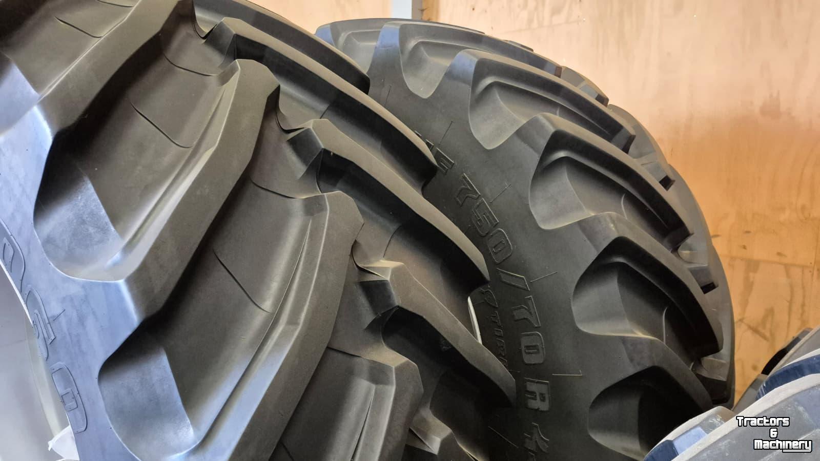 Räder, Reifen, Felgen & Distanzringe  Trelleborg 750/70R44 + 650/60R38