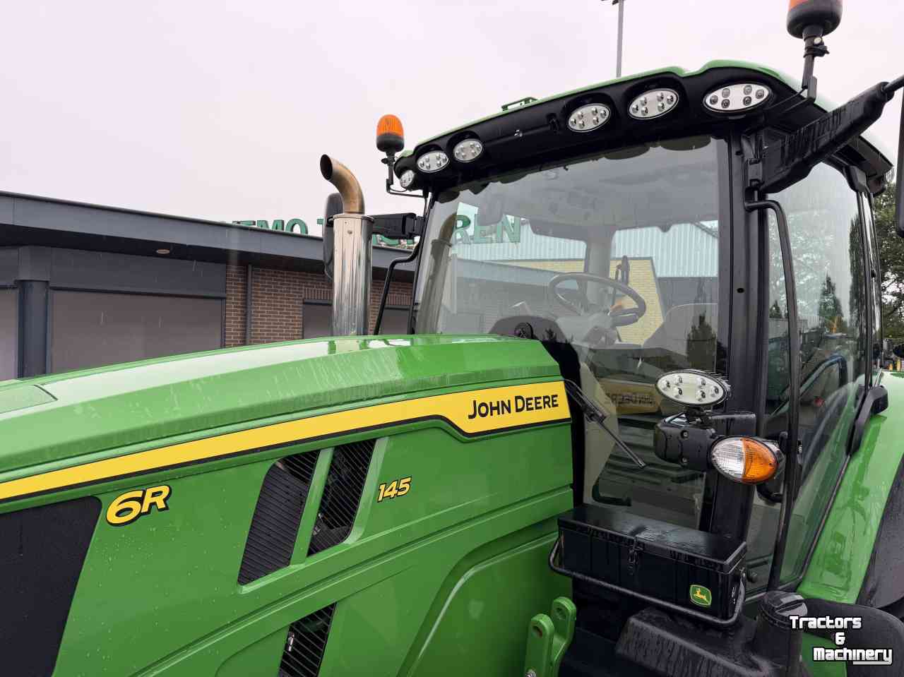 Schlepper / Traktor John Deere 6R145 AP 50KM 2023 3380 UUR VF BANDEN!!!