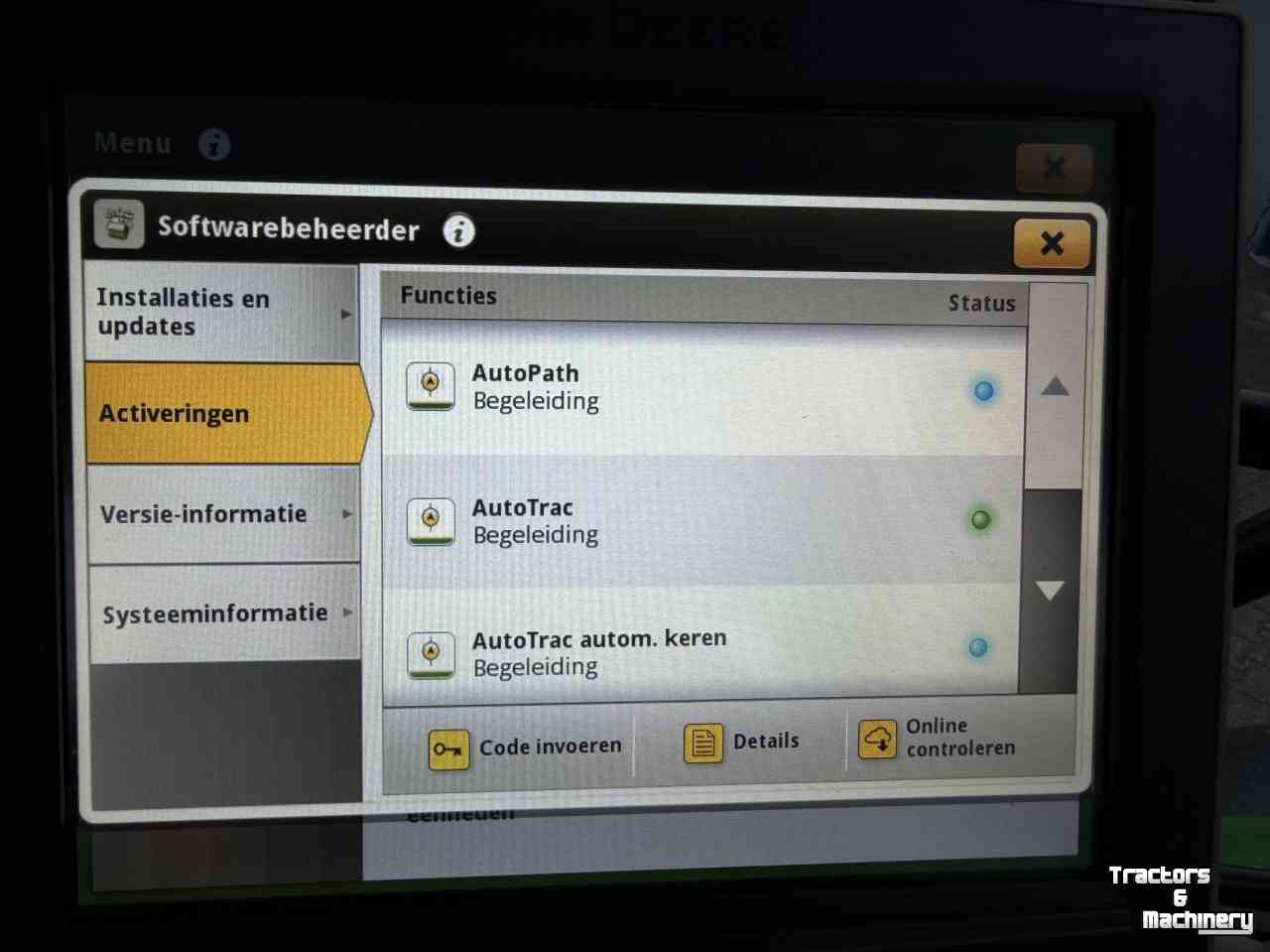 Schlepper / Traktor John Deere 6R145 AP 50KM 2023 3380 UUR VF BANDEN!!!