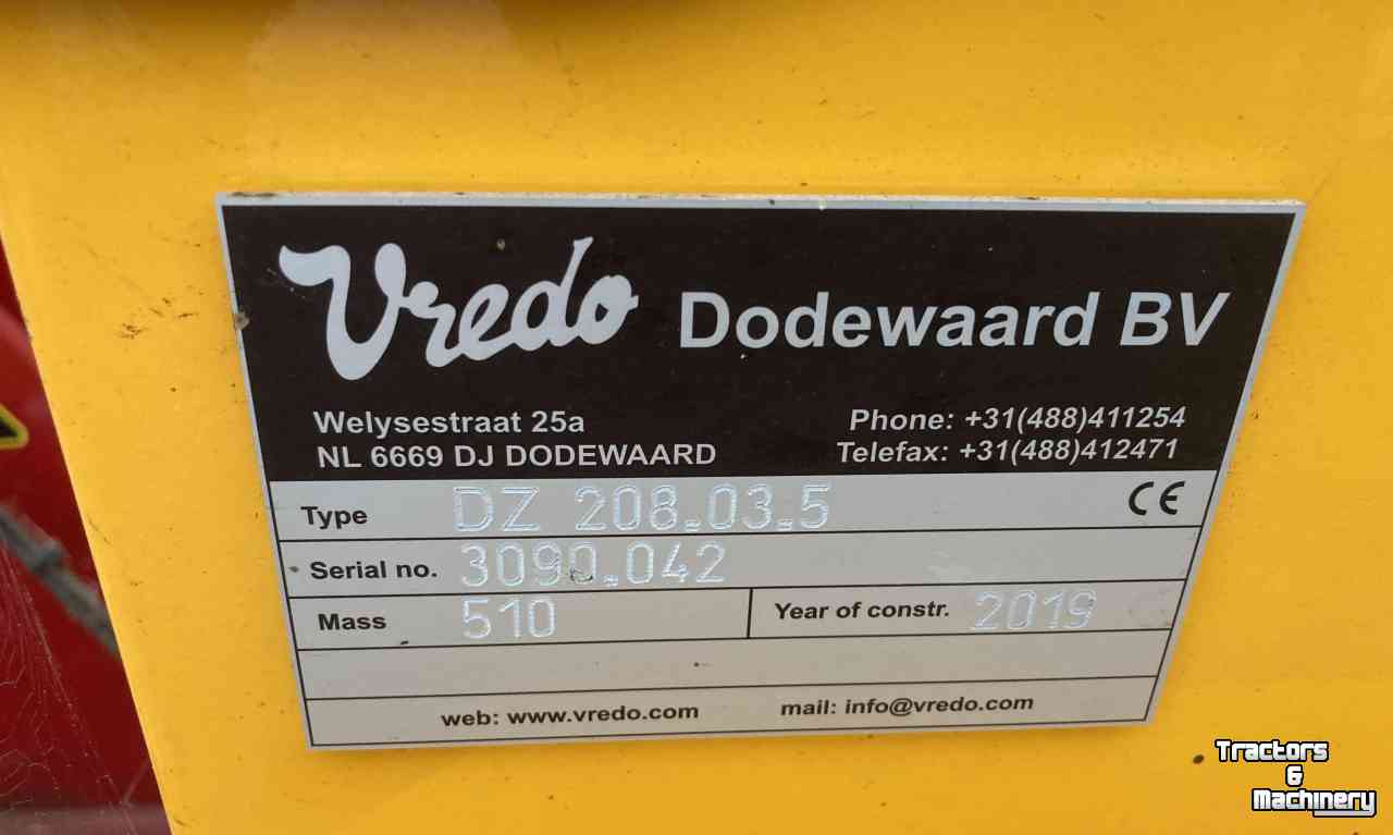 Durchsämaschine Vredo DZ 208.035 doorzaaier