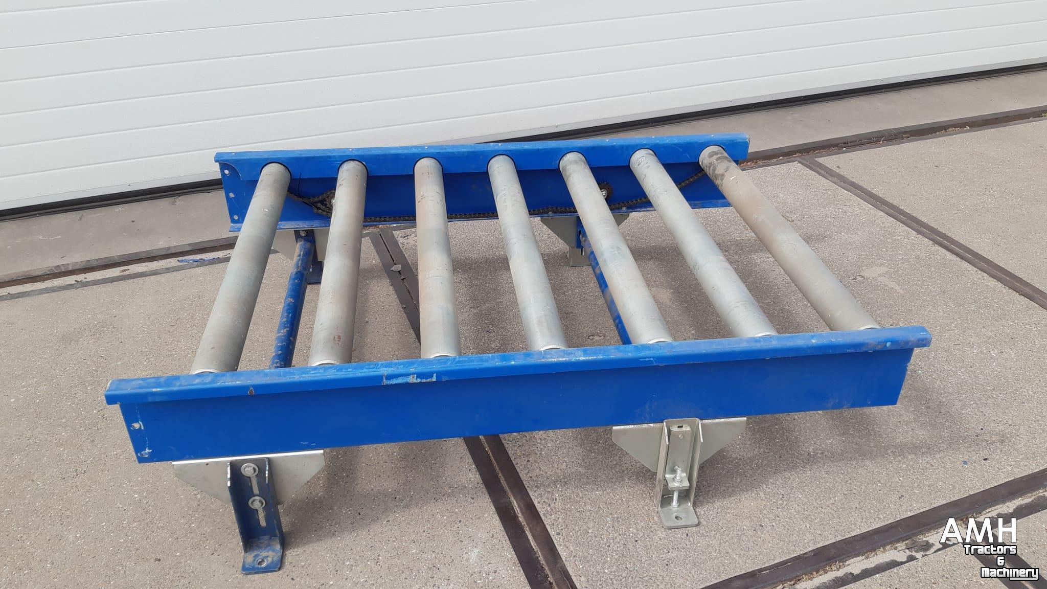Förderband Verbruggen Rollenband 1700X1100 pallet rollenbaan rollerbelt pallet roller conveyor rollenbahnen