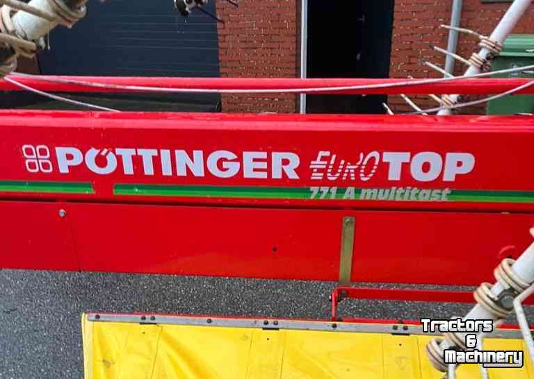 Schwader Pottinger Eurotop 771 A Multitast hark, zwiller, rugger, weidebouwmachines
