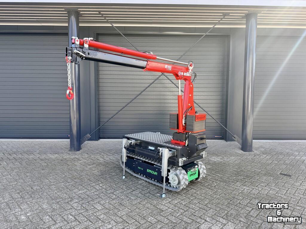 Raupenbagger  Emovr TRC1.5 Hydraulische-kraan 1000Kg - 1M