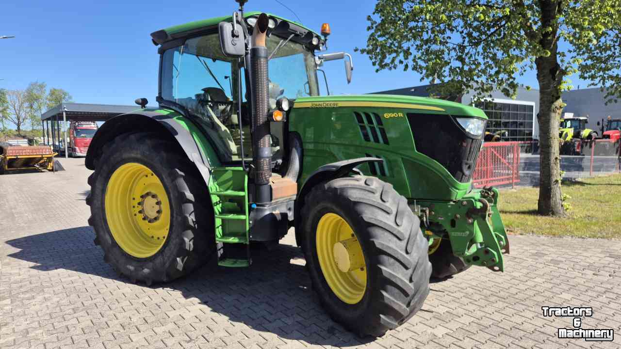 Schlepper / Traktor John Deere 6190R AP 50, Fronthef, TLS, HCS