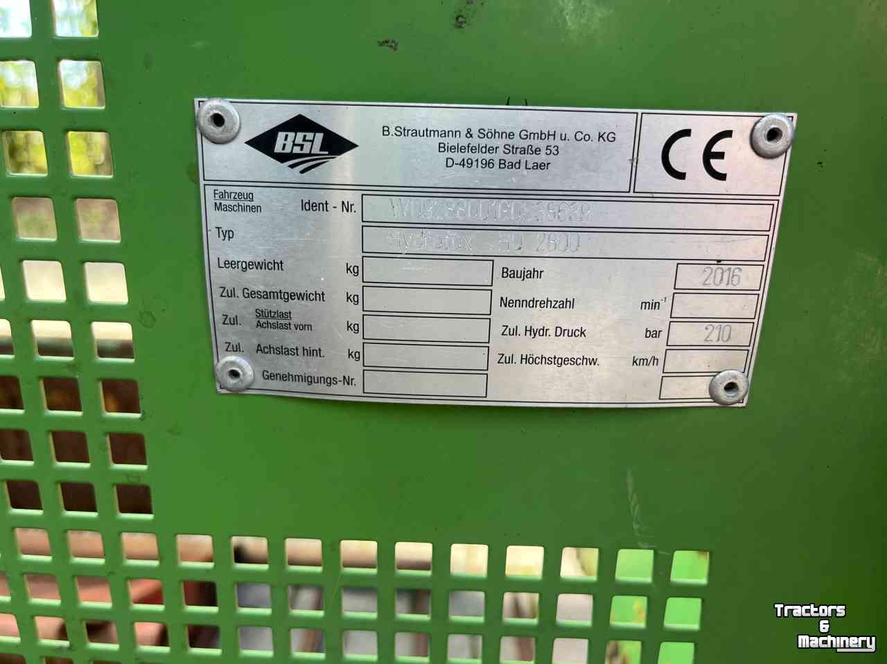 Siloblockschneider Strautmann Hydrofox HQ 2800