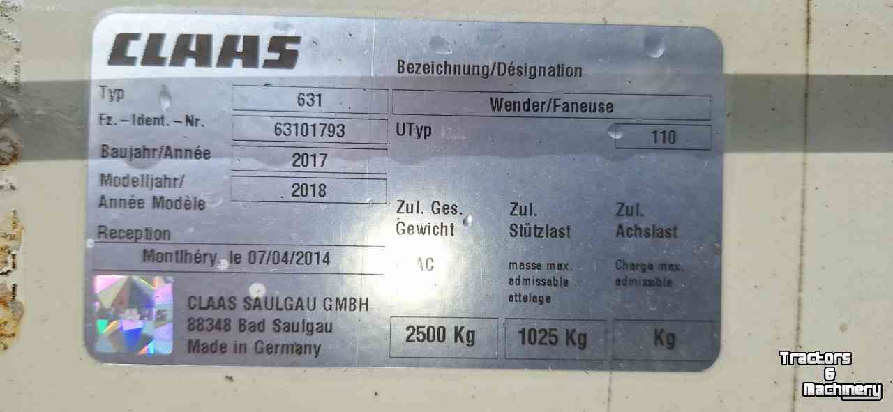 Kreiselheuer Claas Volto 1300 T