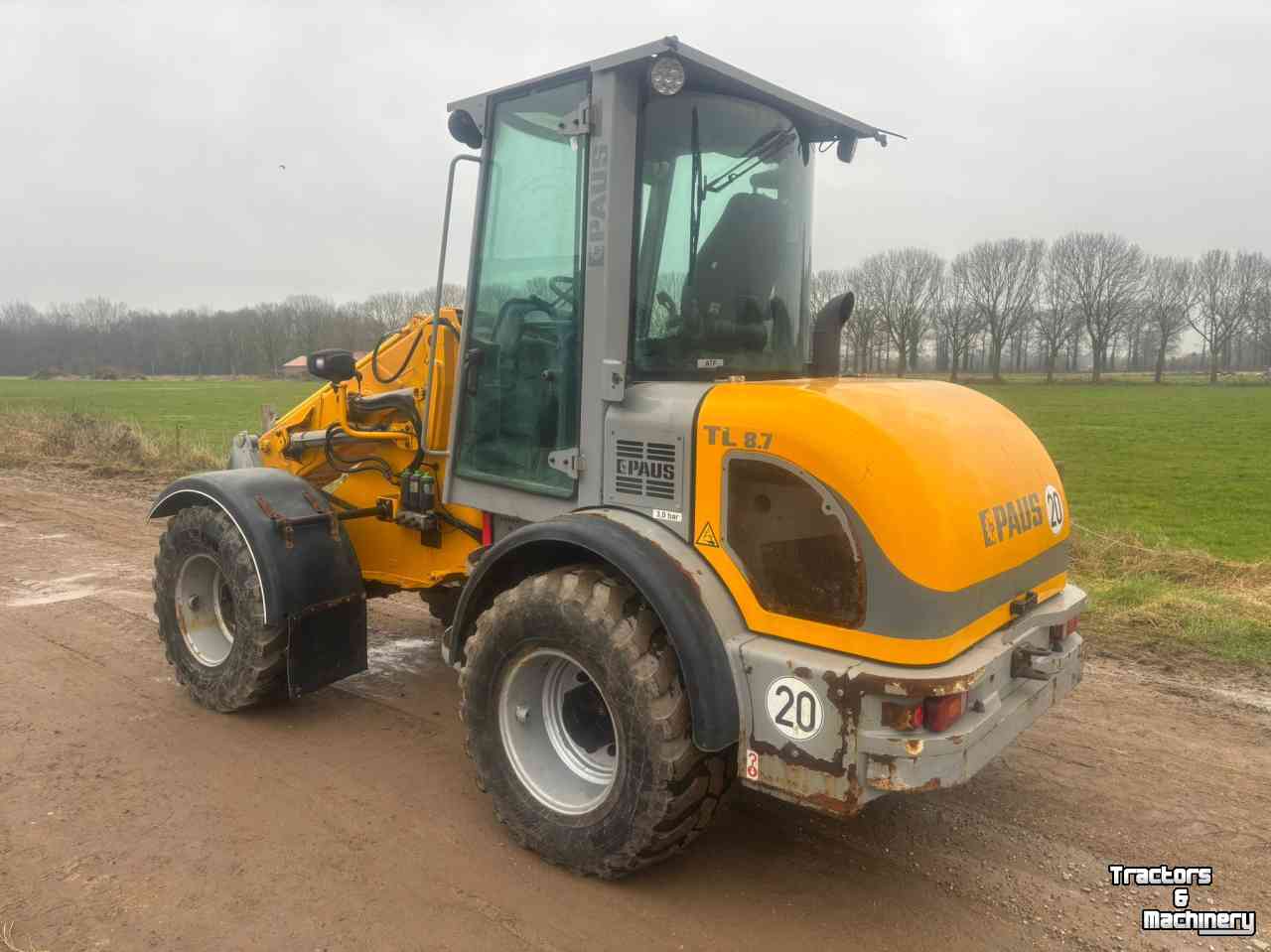 Teleskopradlader  Paus tl8.7 shovel