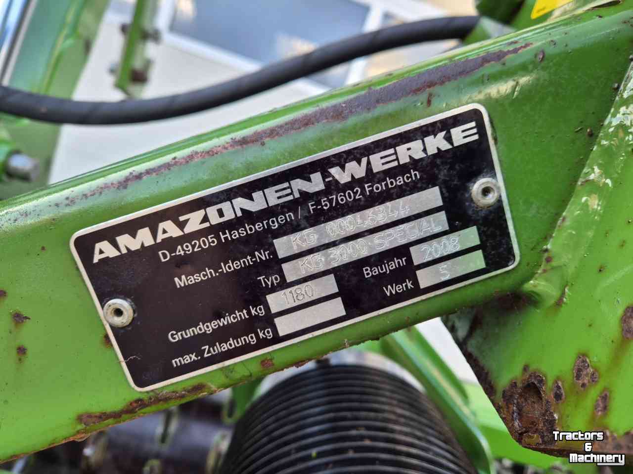 Kreiselegge Amazone KG3000 Special rotoreg rotorkopeg met hef