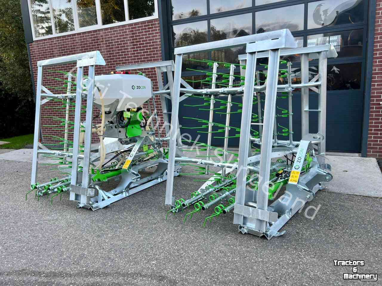 Sämaschine-Kombination Zocon Greenkeeper PLUS 6m weidebeluchter / zaaimachine