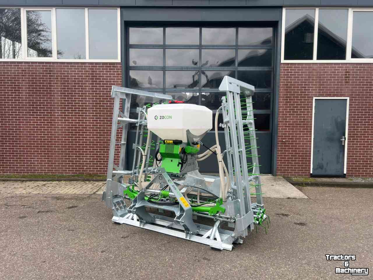 Sämaschine-Kombination Zocon Greenkeeper PLUS 6m weidebeluchter / zaaimachine