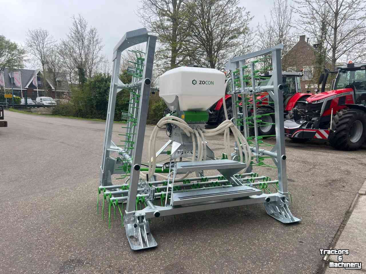 Sämaschine-Kombination Zocon Greenkeeper PLUS 6m weidebeluchter / zaaimachine