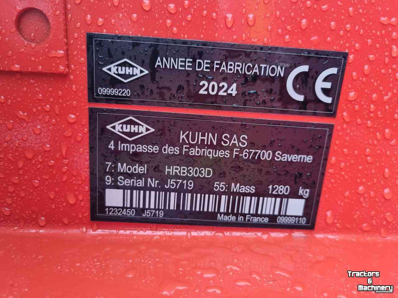 Kreiselegge Kuhn HRB 303D rotorkopeg