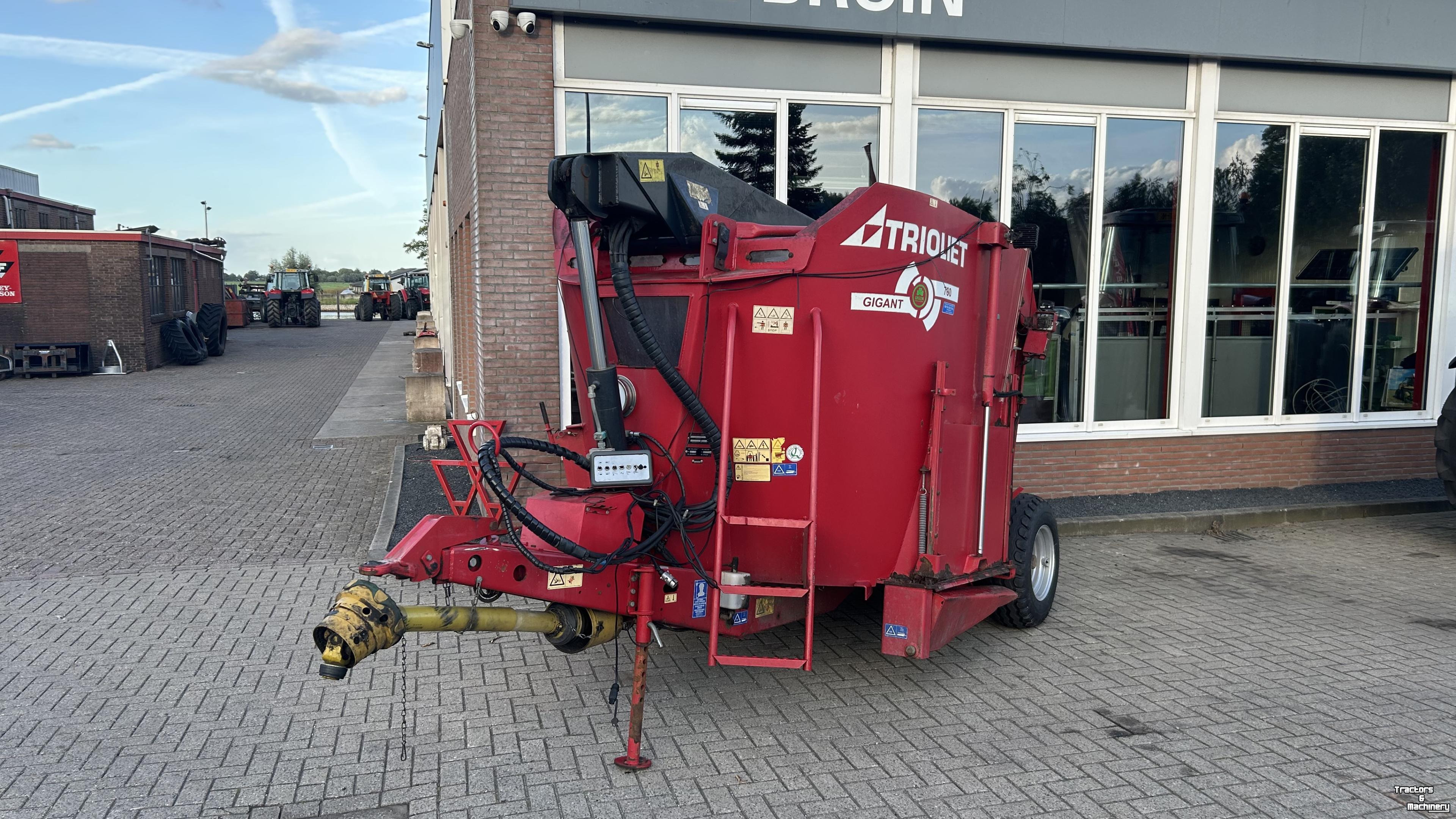 Futtermischwagen Vertikal Trioliet TRIOLIET GIGANT 700