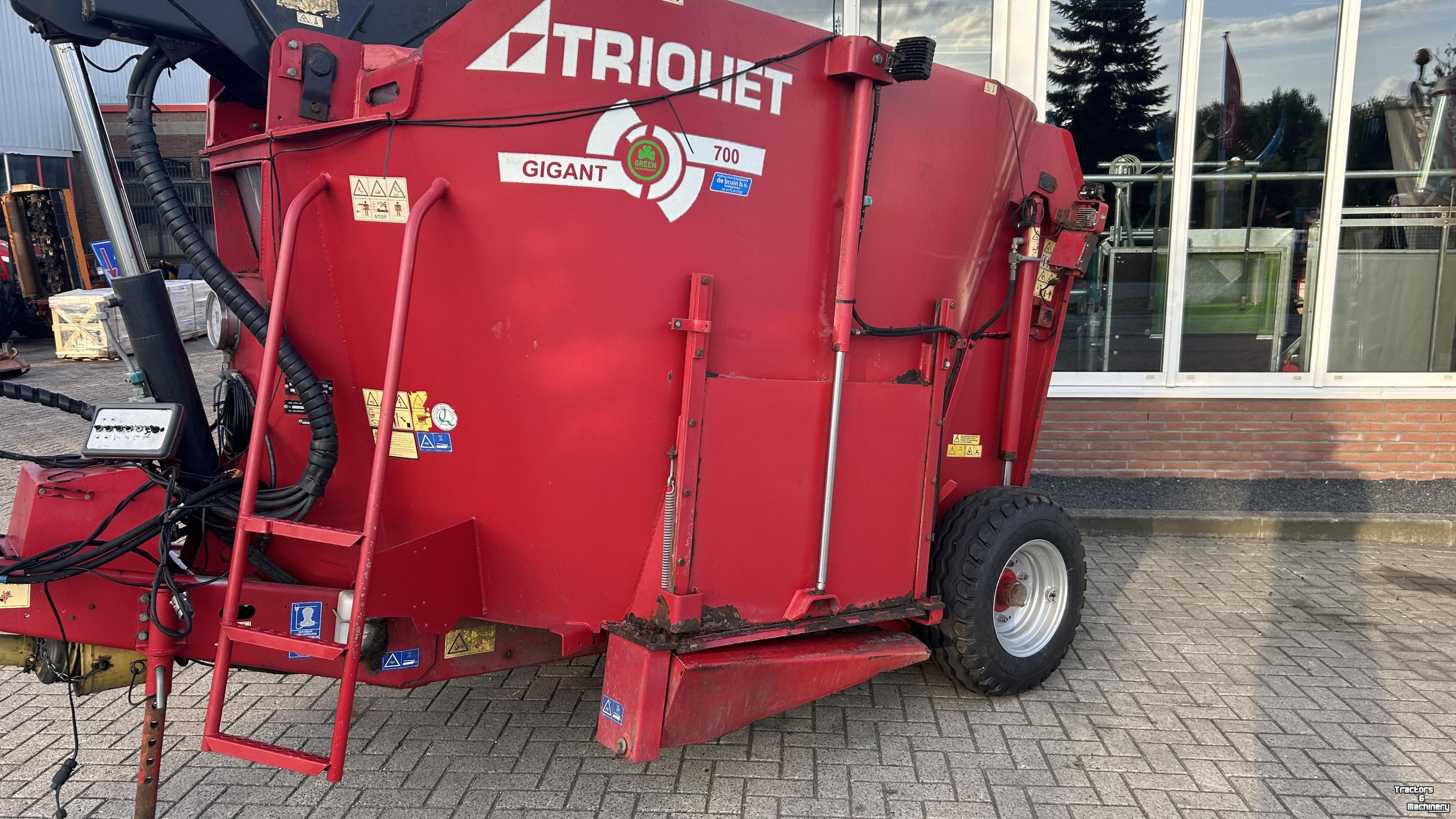 Futtermischwagen Vertikal Trioliet TRIOLIET GIGANT 700