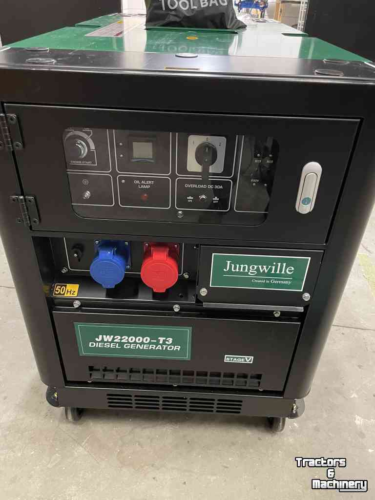 Stromaggregate  Jungwille diesel aggregaat JW22000-T3