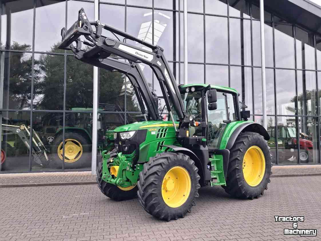 Schlepper / Traktor John Deere 6130M +frontlader