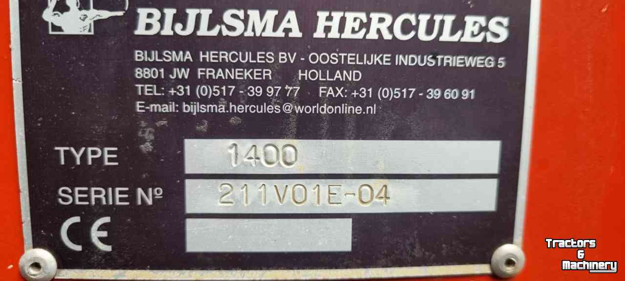 Kipper Bijlsma Hercules 1400