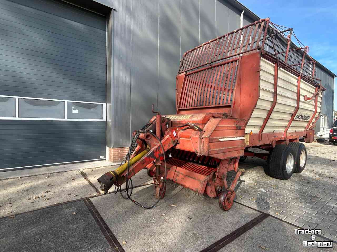 Lade- und Dosierwagen Strautmann LBF261   Klein, maar nog heel fijn!