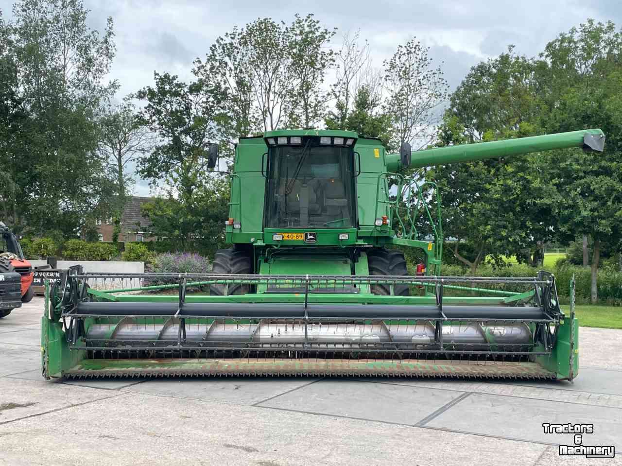 Mähdrescher John Deere CTS Combine 6.5 meter maaibord