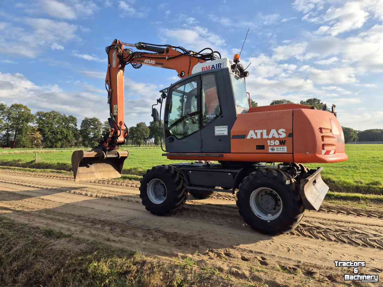 Bagger / Baggermaschine Atlas 150 W