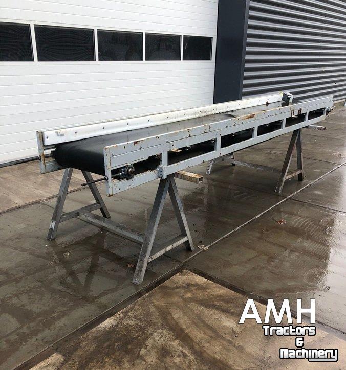 Förderband  3800X580 TRANSPORTBAND VLAKKE BAND FLAT BELT CONVEYOR BELT FLACHBAND FÖRDERBAND
