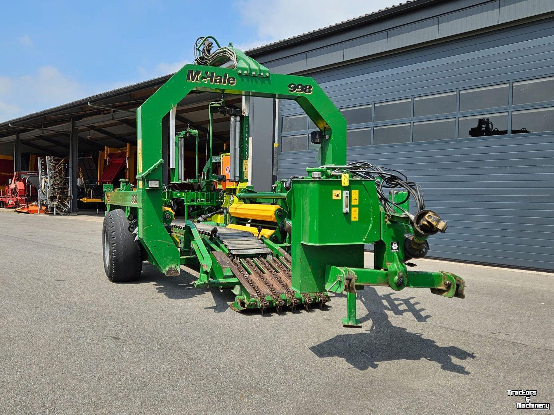 Ballenwickelmaschine McHale 998 wikkelaar