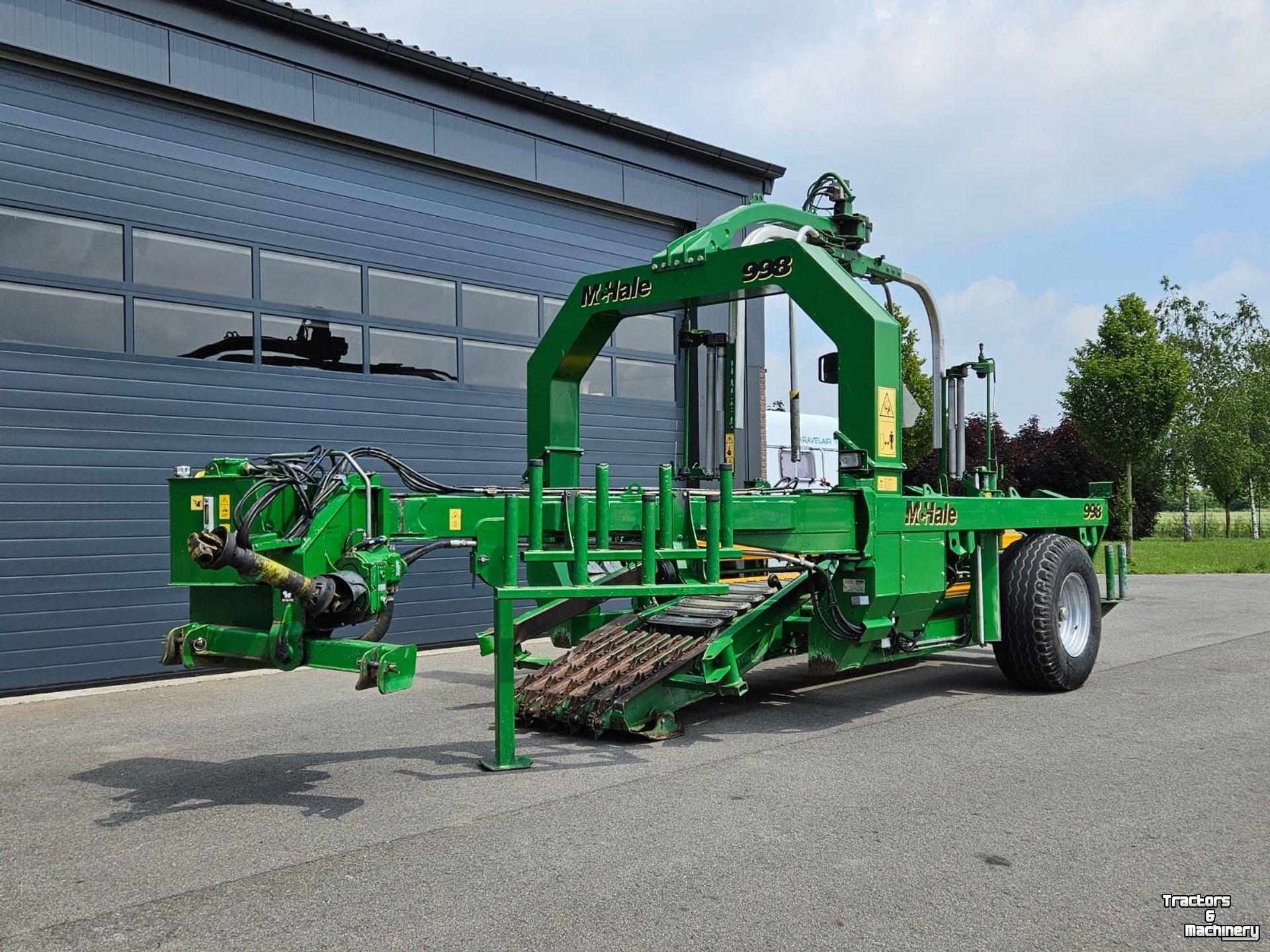 Ballenwickelmaschine McHale 998 wikkelaar