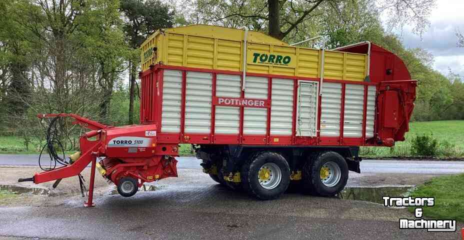 Lade- und Dosierwagen Pottinger Torro 5100 Opraapwagen