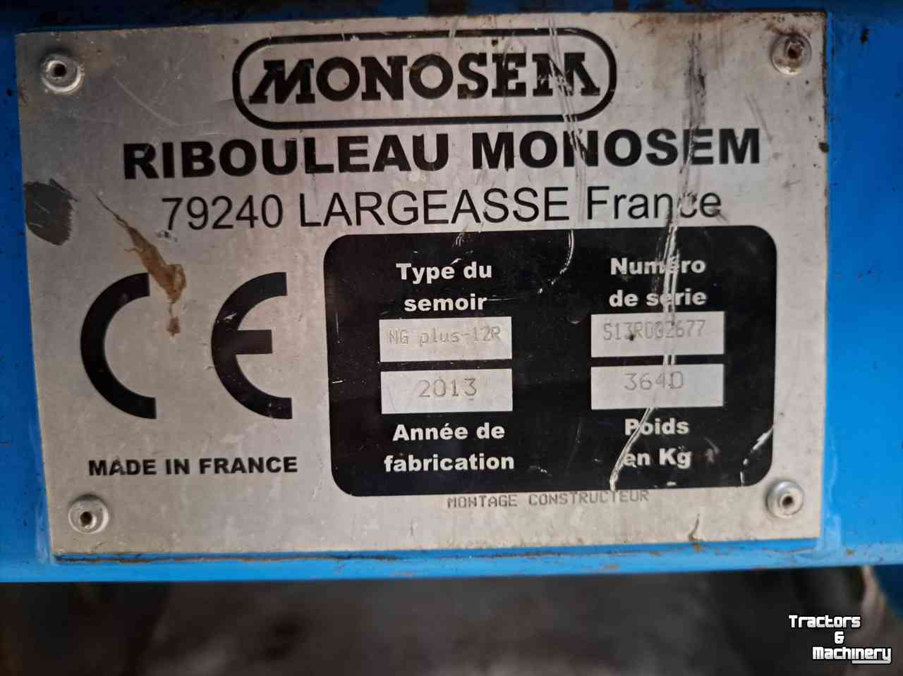 Drillmaschine Monosem Maïszaaimachine NG4 Plus 12 rijen