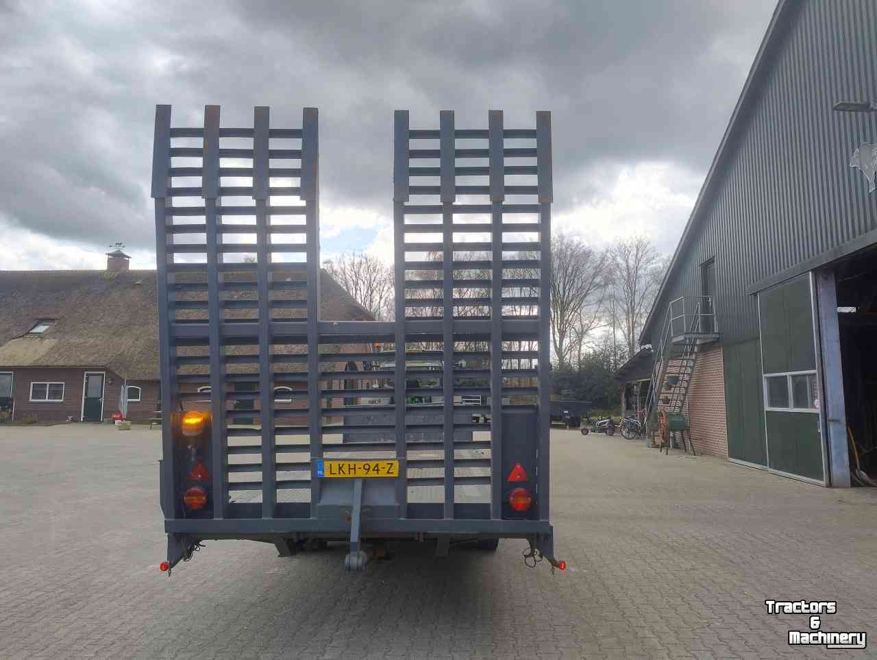 Tiefladeanhänger  Optijd wagen