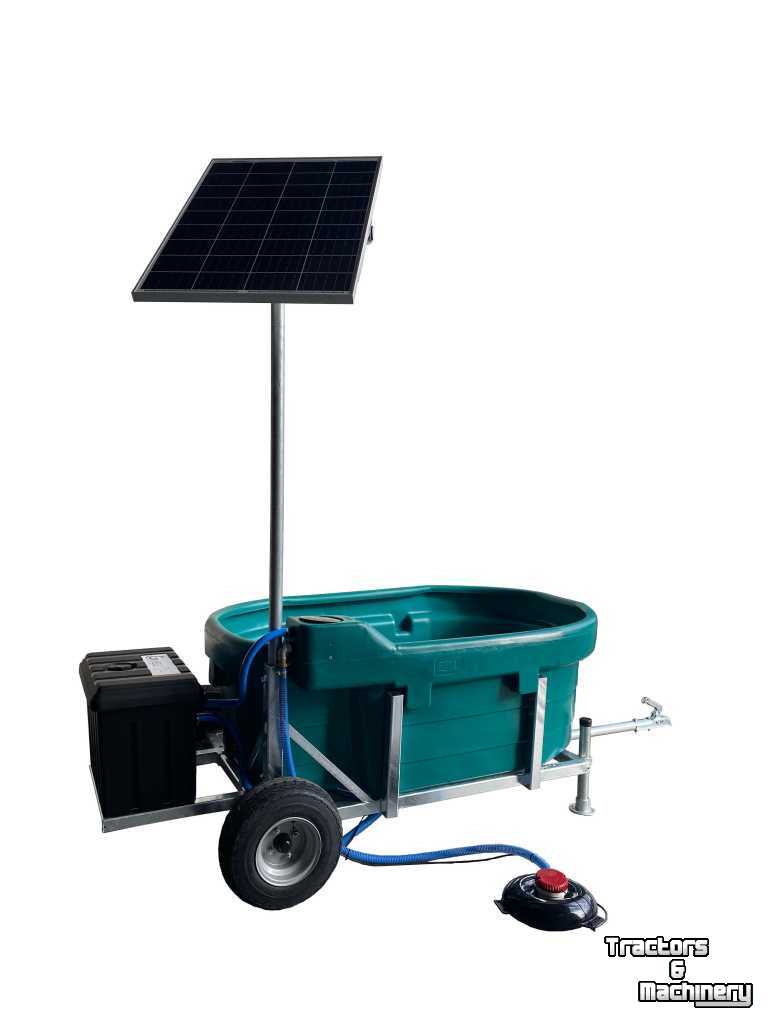 Tränkebecken Sonnenenergie Suevia Suevia Solar weidedrinkbak 1000 liter , met oppervlaktepomp