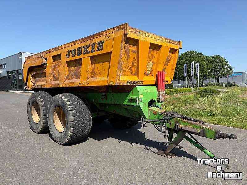 Erdbau-kipper Joskin 22/45 TP