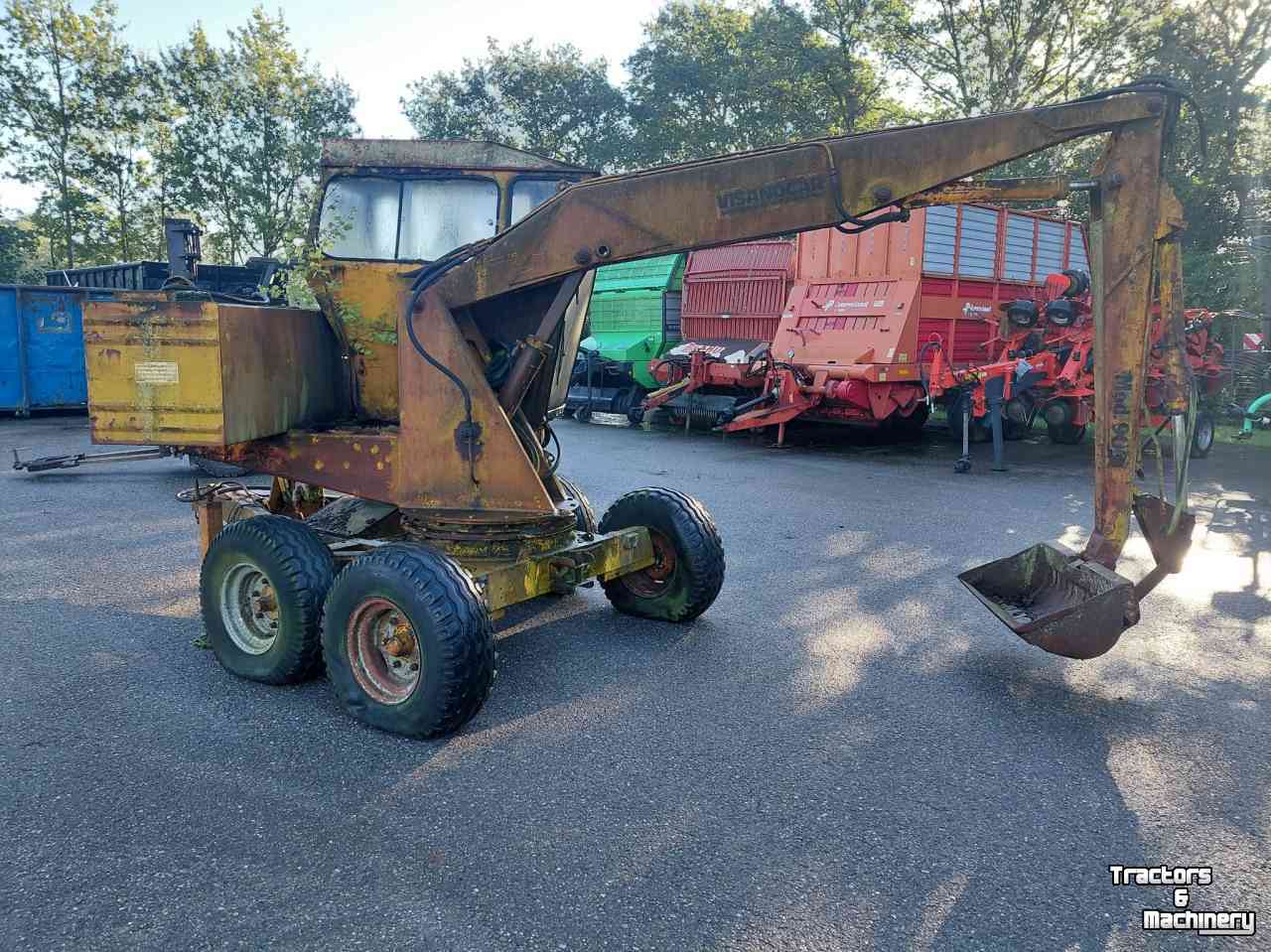 Bagger / Baggermaschine Visanocar Model 900