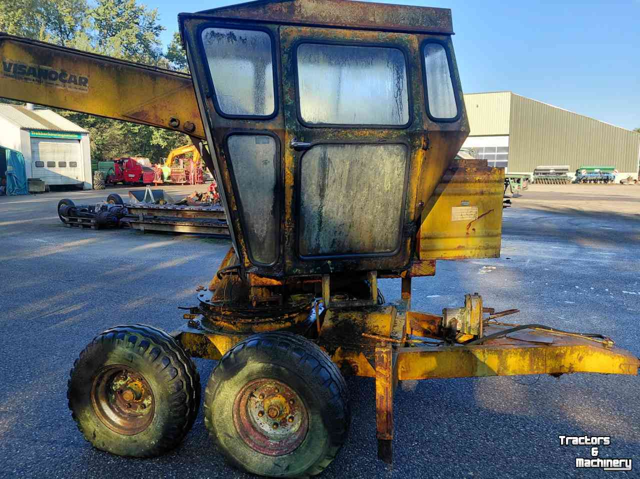 Bagger / Baggermaschine Visanocar Model 900
