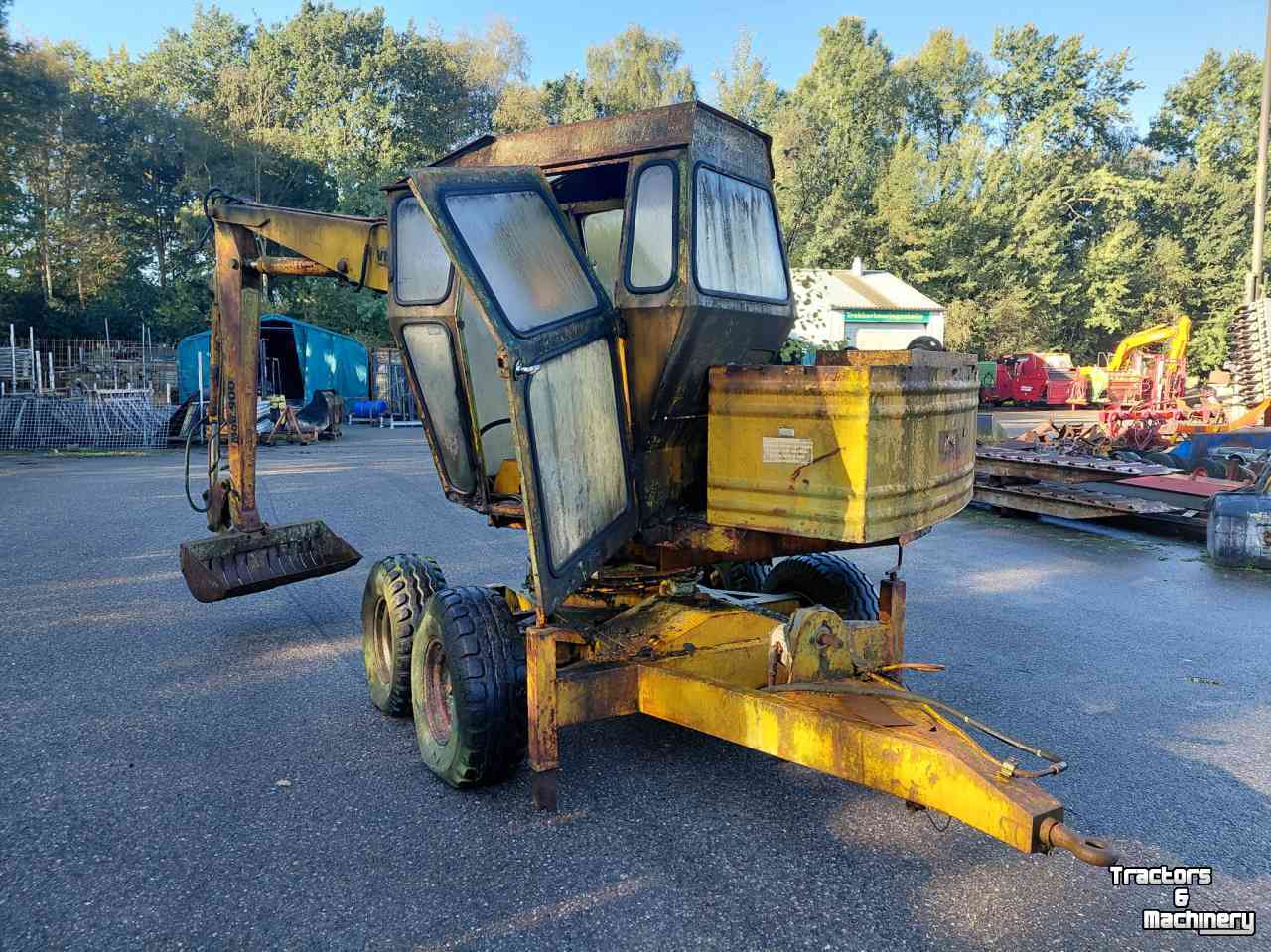 Bagger / Baggermaschine Visanocar Model 900