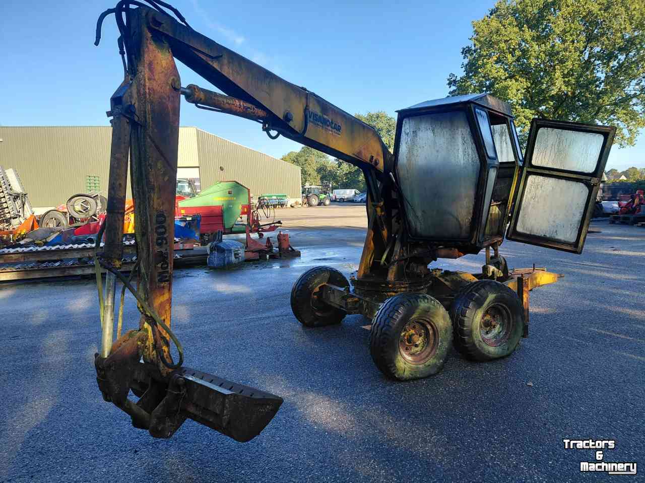 Bagger / Baggermaschine Visanocar Model 900
