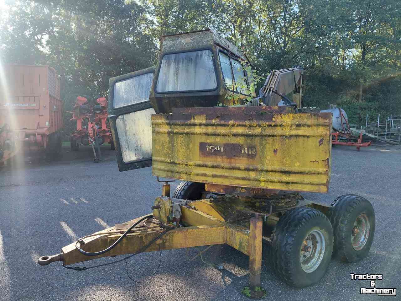 Bagger / Baggermaschine Visanocar Model 900