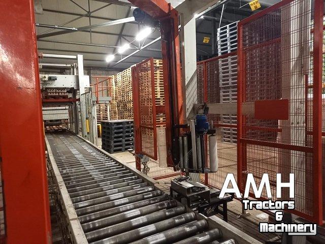 Sonstiges Förderanlagen und Material-Handling-Ausrüstungen Borst Palletwikkelaar pallet rollenbaan folie wikkelaar Borst Mustang