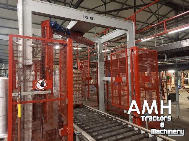 Sonstiges Förderanlagen und Material-Handling-Ausrüstungen Borst Palletwikkelaar pallet rollenbaan folie wikkelaar Borst Mustang